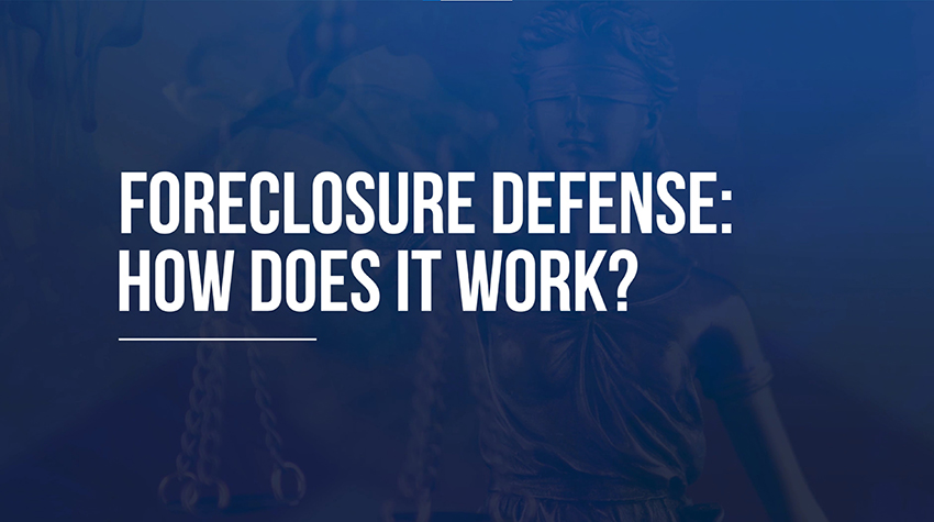 How does foreclosure defense work? Video thumbnail