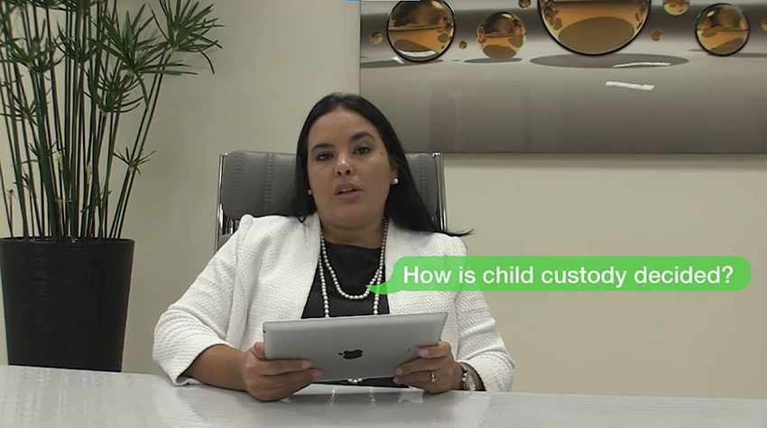 How is Child Custody decided?