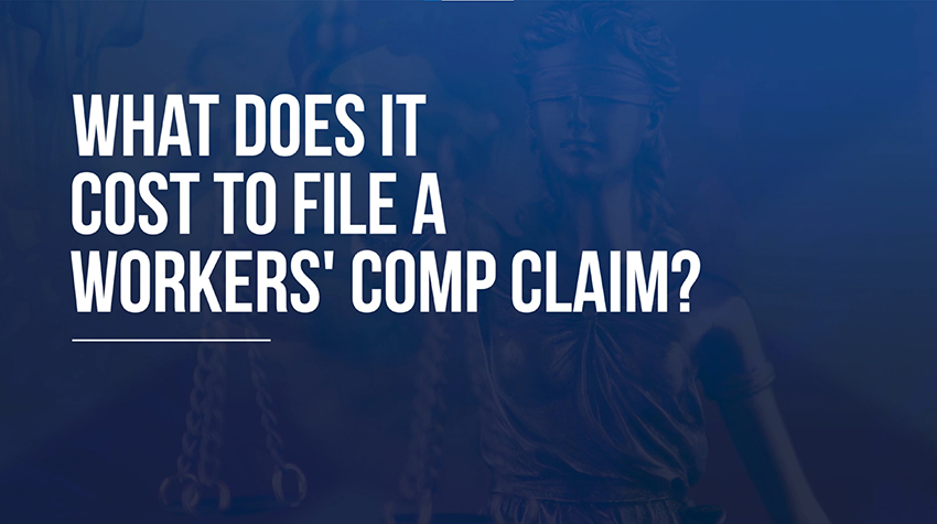How Much It Costs To File A Workers' Comp Claim?