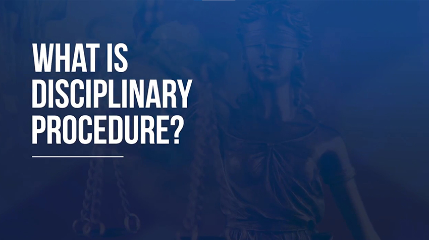 What is Disciplinary Procedure? Video thumbnail