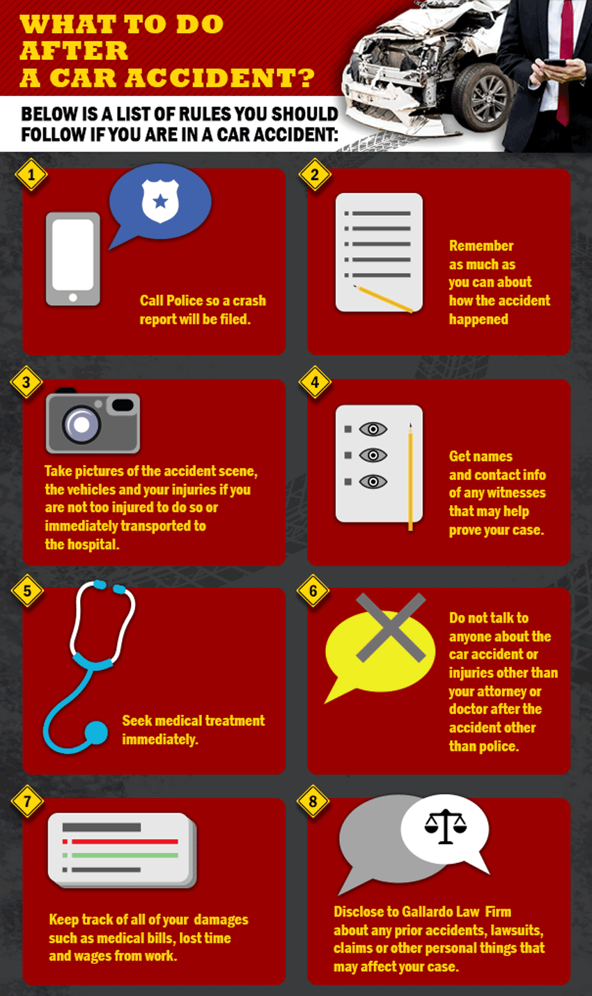 what-should-i-do-after-a-car-accident infographic