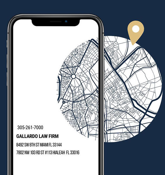 Gallardo Law Firm locations Miami Hialeah