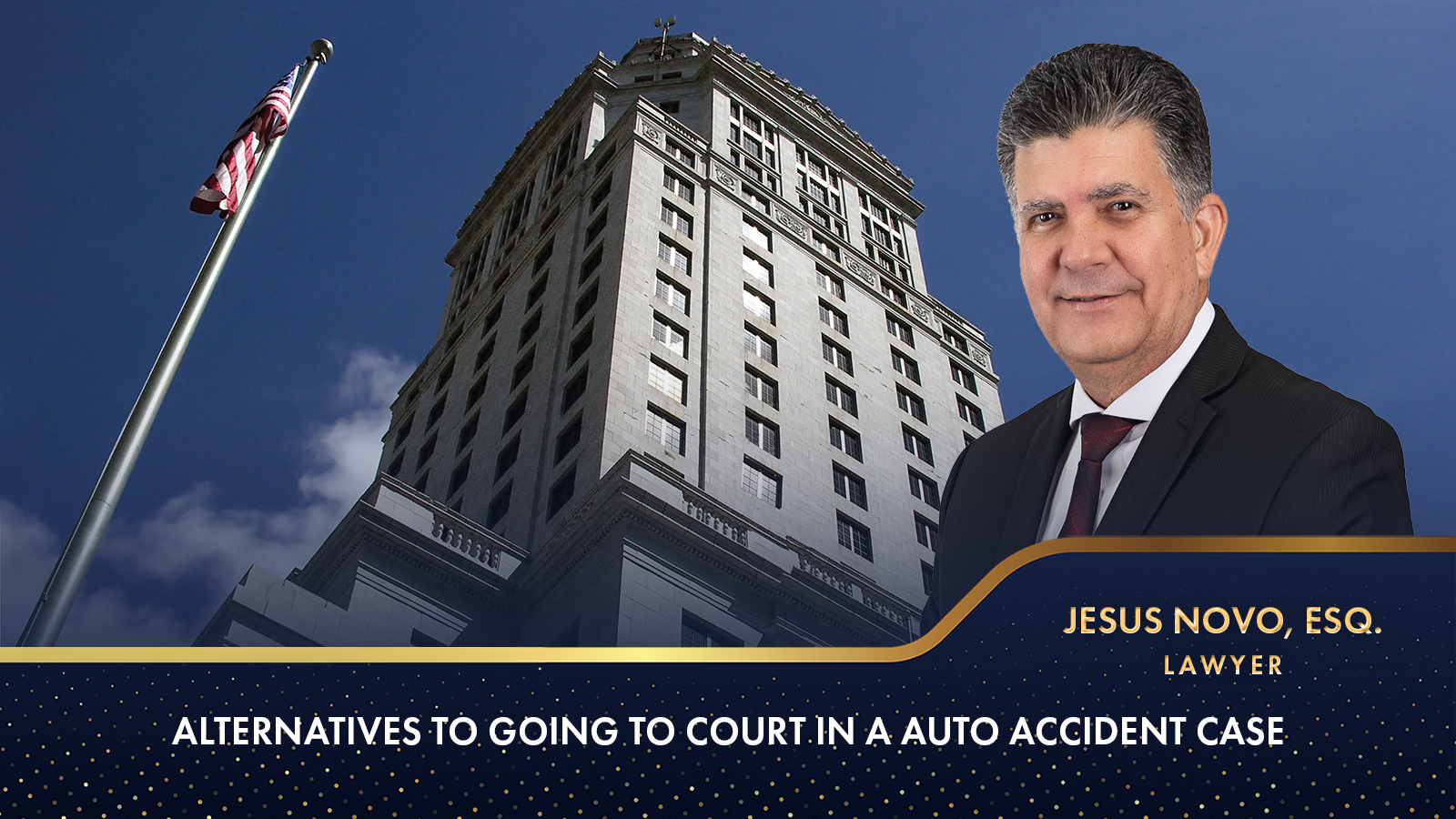 Alternatives to going to court in a auto accident case