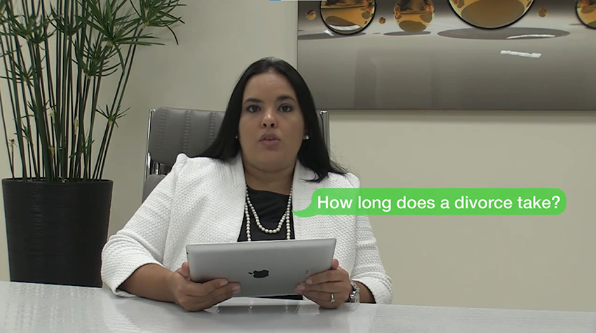 How long does a divorce take?