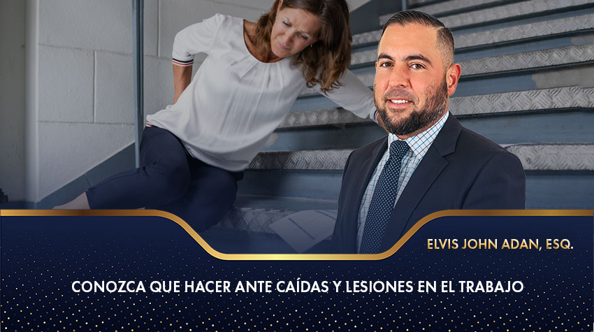 Conozca que hacer ante Caídas y lesiones en el trabajo