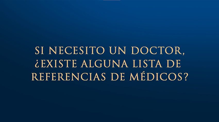 ¿Existe Alguna Lista de Referencias De Médicos de Compensación laboral?