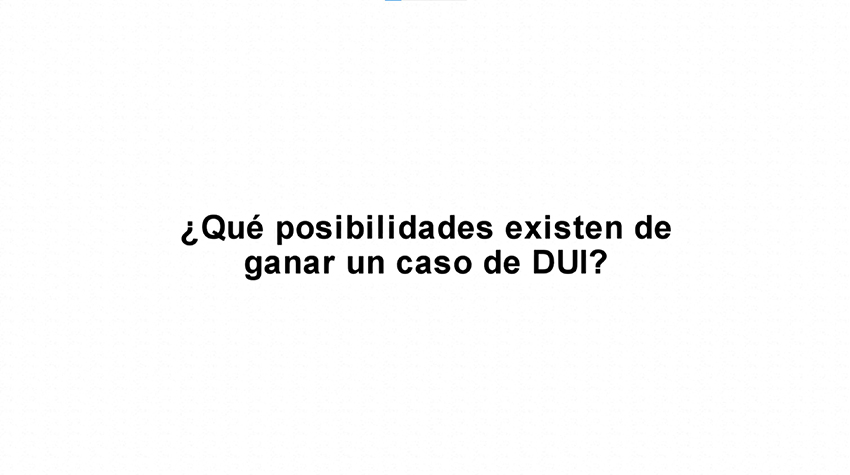 Casos de DUI